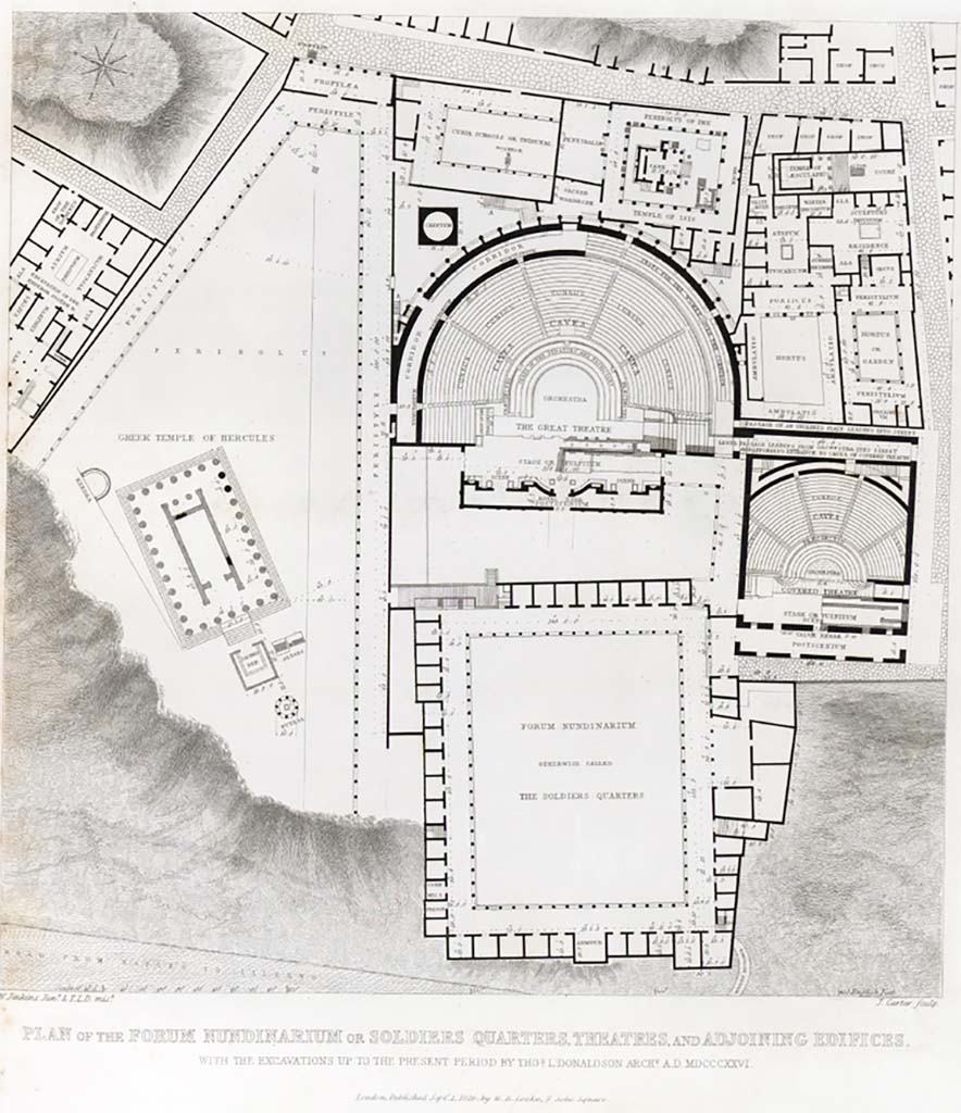 Theatre Of Pompey Plan